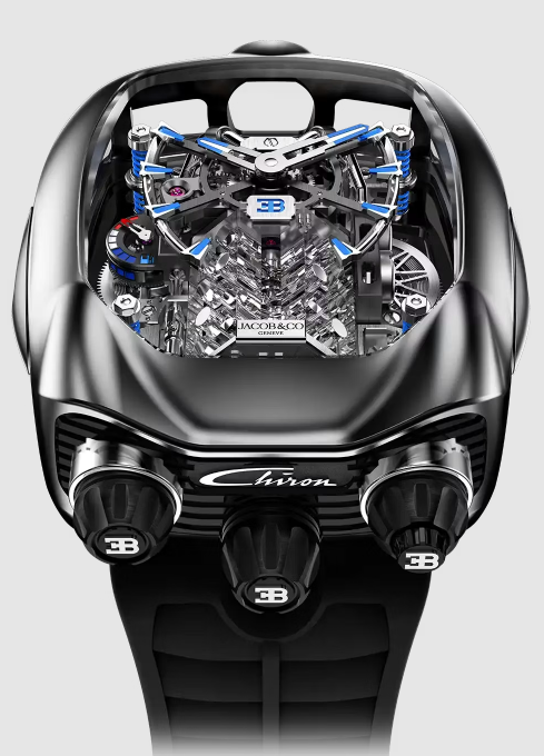 Jacob & Co bugatti chiron tourbillon Titanium Replica Watch BU200.20.AE.AB.B (image for) Jacob & Co bugatti chiron tourbillon Titanium Replica Watch BU200.20.AE.AB.B